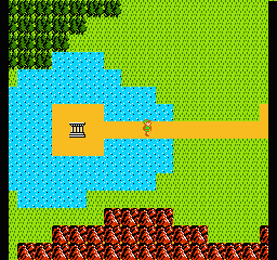 Zelda II - The Adventure of Link (USA) In game screenshot